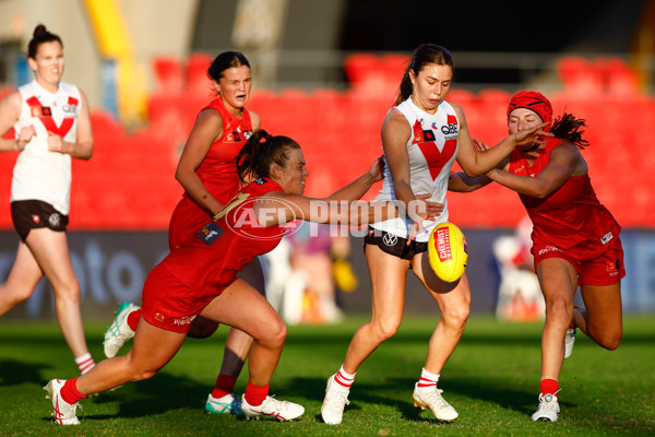 AFLW 2025 Round 02 - Gold Coast v Sydney - A-61685706