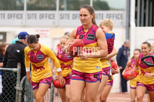 AFLW 2025 Round 02 - Fremantle v Brisbane - A-61685735