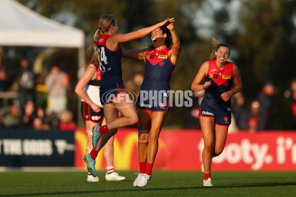 AFLW 2025 Round 02 - Melbourne v St Kilda - A-61685740