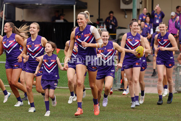 AFLW 2025 Round 02 - Fremantle v Brisbane - A-61687375