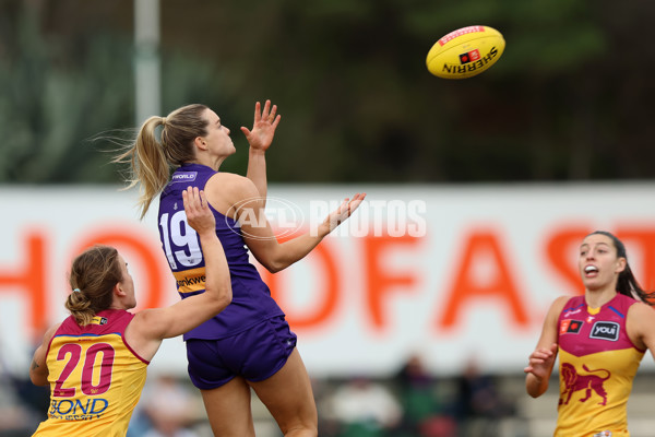 AFLW 2025 Round 02 - Fremantle v Brisbane - A-61687398