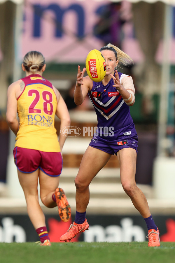 AFLW 2025 Round 02 - Fremantle v Brisbane - A-61694241