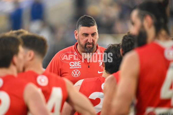 AFL 2025 Round 24 - West Coast v Sydney - A-61700001