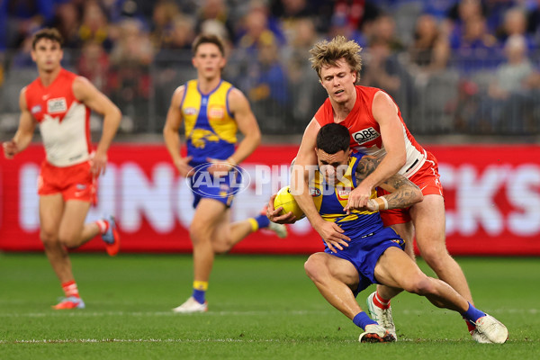 AFL 2025 Round 24 - West Coast v Sydney - A-61700016