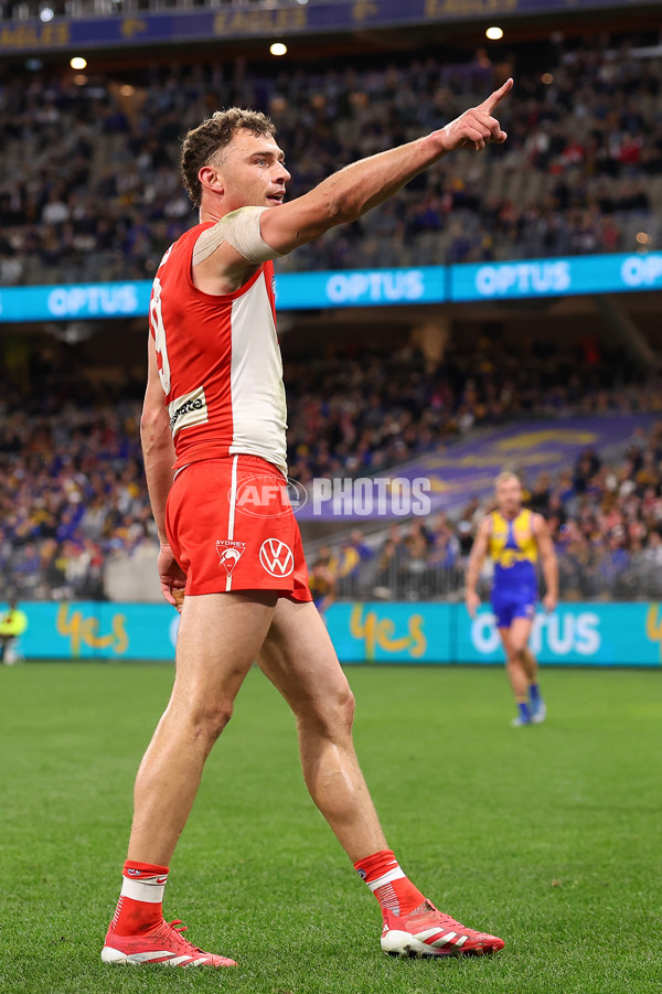 AFL 2025 Round 24 - West Coast v Sydney - A-61701190