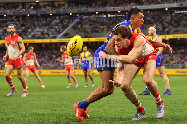 AFL 2025 Round 24 - West Coast v Sydney - A-61702622