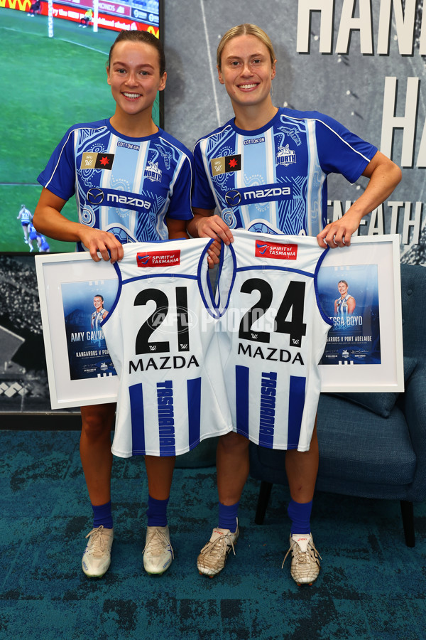 AFLW 2025 Round 02 - North Melbourne v Port Adelaide - A-61712364