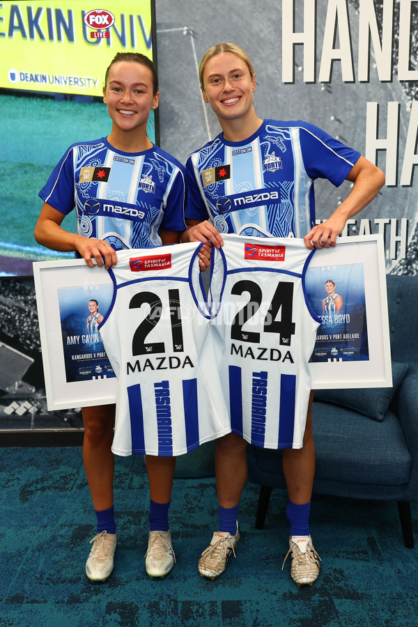 AFLW 2025 Round 02 - North Melbourne v Port Adelaide - A-61712366