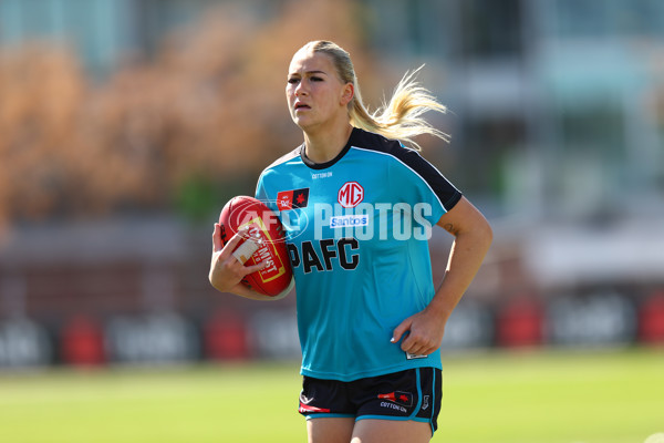 AFLW 2025 Round 02 - North Melbourne v Port Adelaide - A-61712373