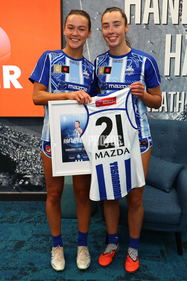 AFLW 2025 Round 02 - North Melbourne v Port Adelaide - A-61713241