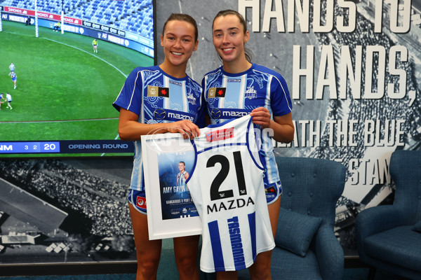 AFLW 2025 Round 02 - North Melbourne v Port Adelaide - A-61713242