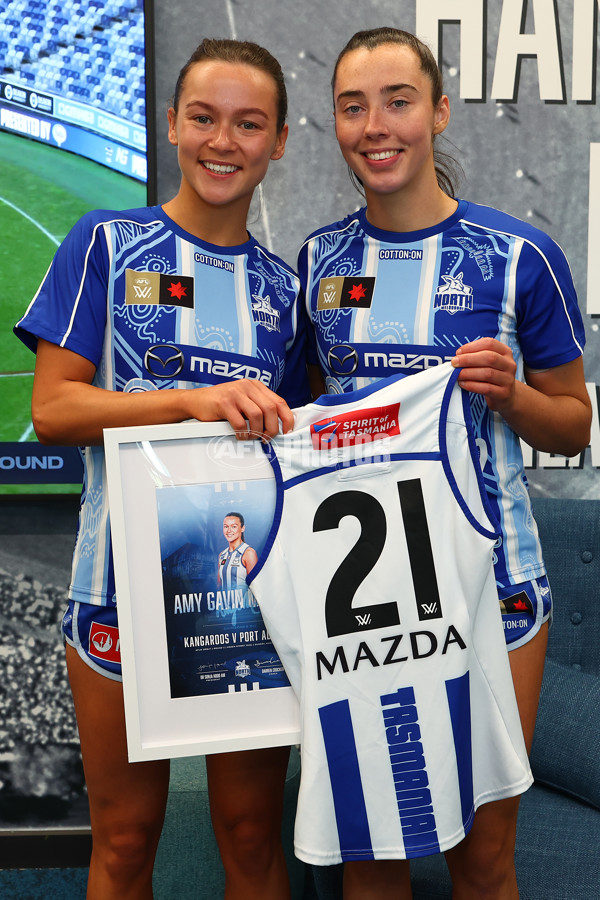 AFLW 2025 Round 02 - North Melbourne v Port Adelaide - A-61713243