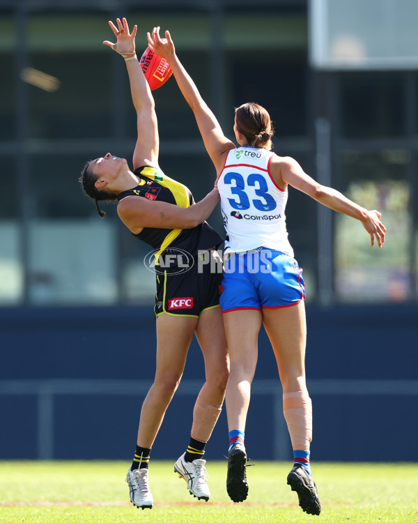 AFLW 2025 Round 02 - Richmond v Western Bulldogs - A-61713310