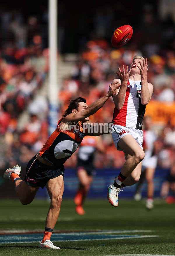 AFL 2025 Round 24 - GWS v St Kilda - A-61715613