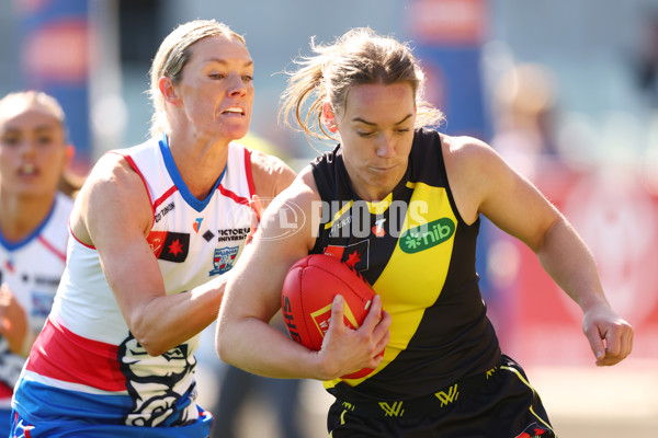 AFLW 2025 Round 02 - Richmond v Western Bulldogs - A-61716094