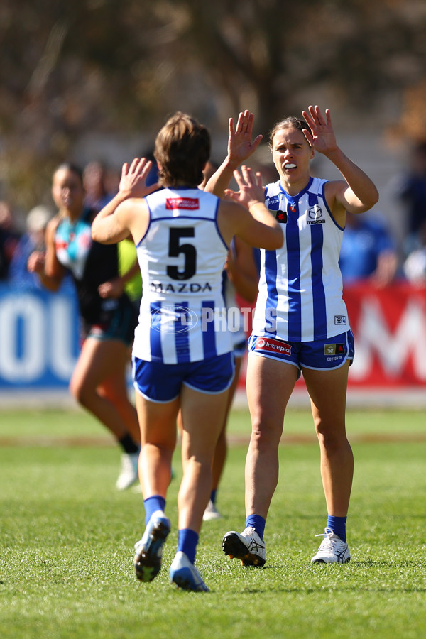 AFLW 2025 Round 02 - North Melbourne v Port Adelaide - A-61719252