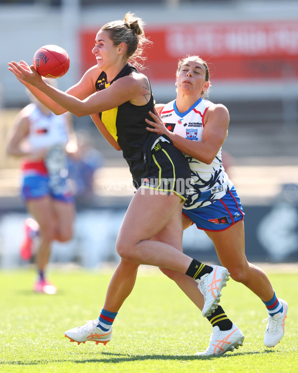 AFLW 2025 Round 02 - Richmond v Western Bulldogs - A-61719273