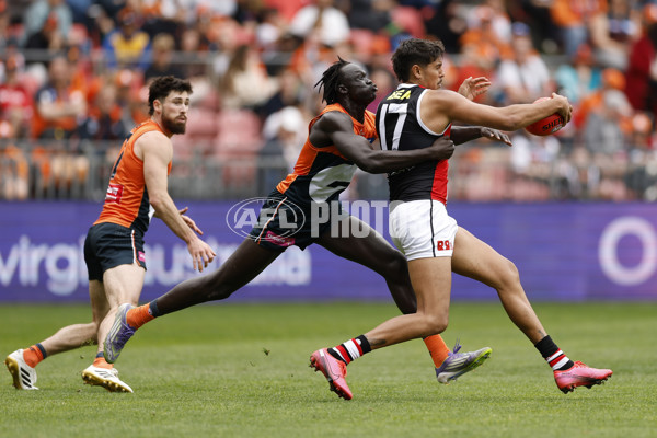 AFL 2025 Round 24 - GWS v St Kilda - A-61721554
