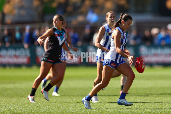AFLW 2025 Round 02 - North Melbourne v Port Adelaide - A-61723928