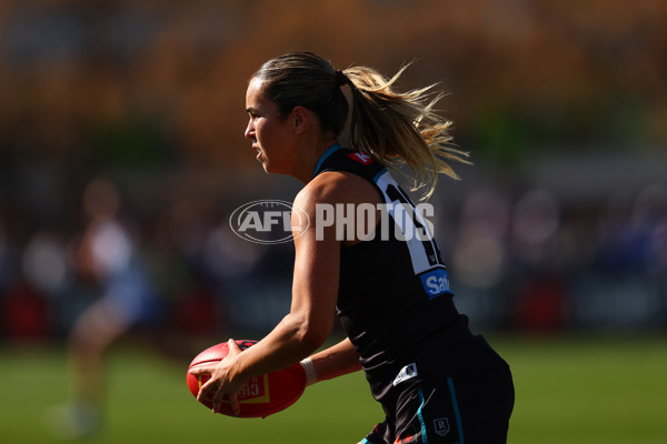 AFLW 2025 Round 02 - North Melbourne v Port Adelaide - A-61723952