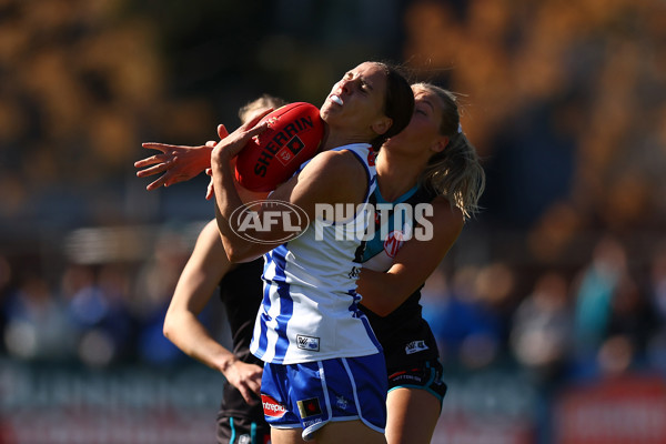 AFLW 2025 Round 02 - North Melbourne v Port Adelaide - A-61723955