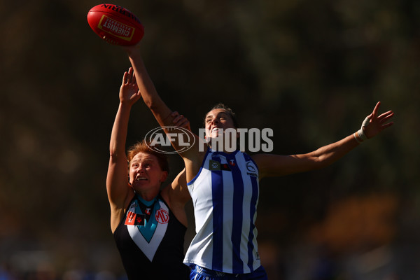 AFLW 2025 Round 02 - North Melbourne v Port Adelaide - A-61724012