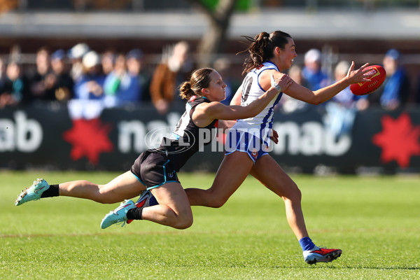 AFLW 2025 Round 02 - North Melbourne v Port Adelaide - A-61729111