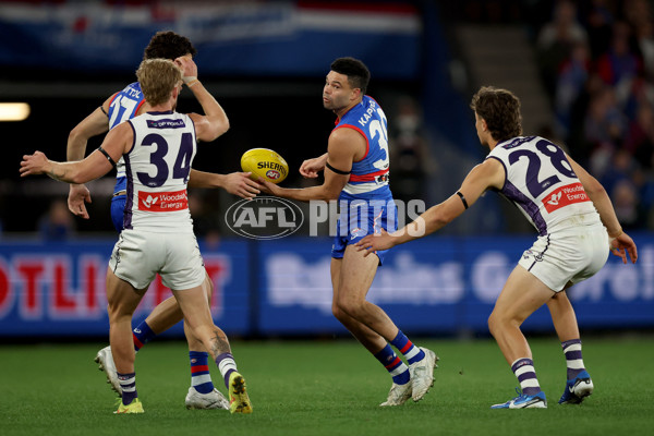AFL 2025 Round 24 - Western Bulldogs v Fremantle - A-61742066