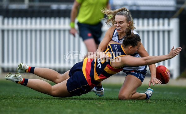 AFLW 2025 Round 02 - Adelaide v Geelong - A-61744804