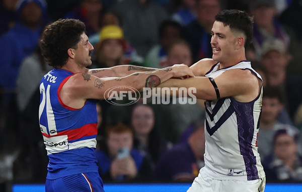 AFL 2025 Round 24 - Western Bulldogs v Fremantle - A-61747825