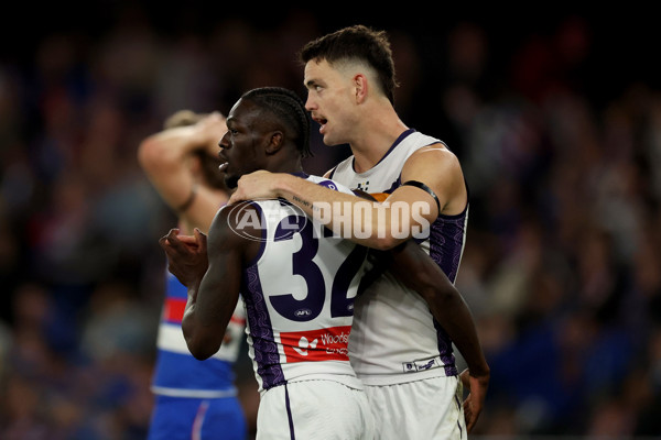 AFL 2025 Round 24 - Western Bulldogs v Fremantle - A-61748784