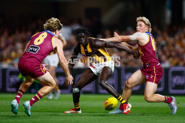 AFL 2025 Round 24 - Brisbane v Hawthorn - A-61753194