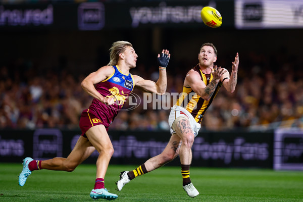 AFL 2025 Round 24 - Brisbane v Hawthorn - A-61753197