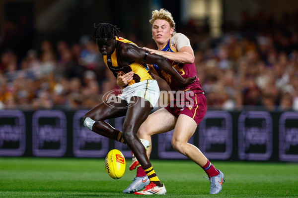 AFL 2025 Round 24 - Brisbane v Hawthorn - A-61753199