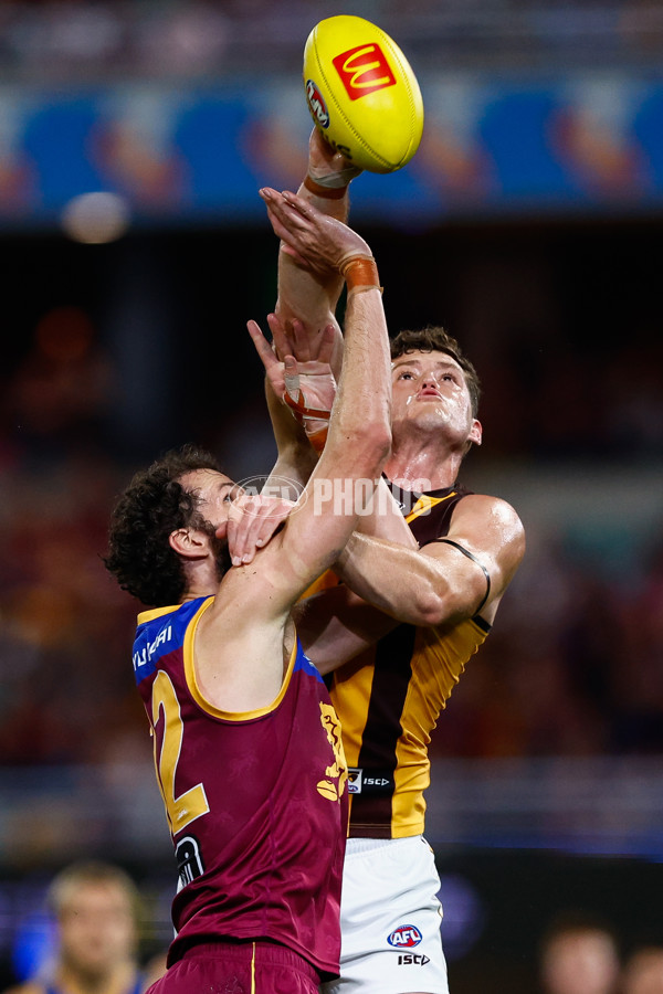 AFL 2025 Round 24 - Brisbane v Hawthorn - A-61754506