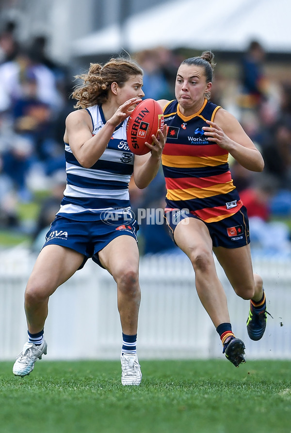 AFLW 2025 Round 02 - Adelaide v Geelong - A-61754514