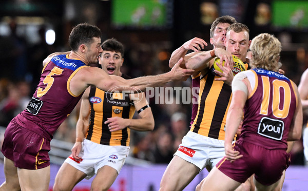 AFL 2025 Round 24 - Brisbane v Hawthorn - A-61754515