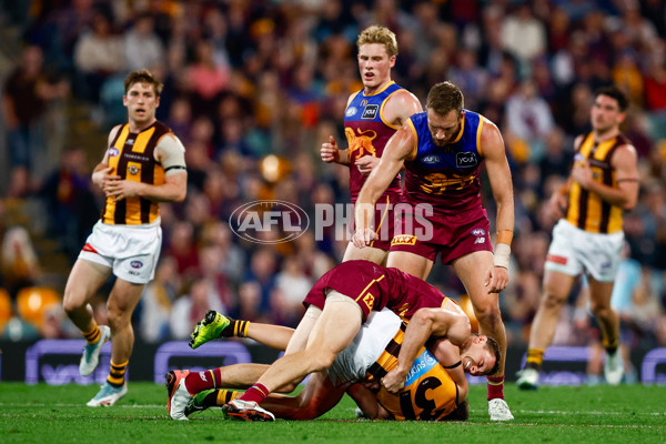 AFL 2025 Round 24 - Brisbane v Hawthorn - A-61760545