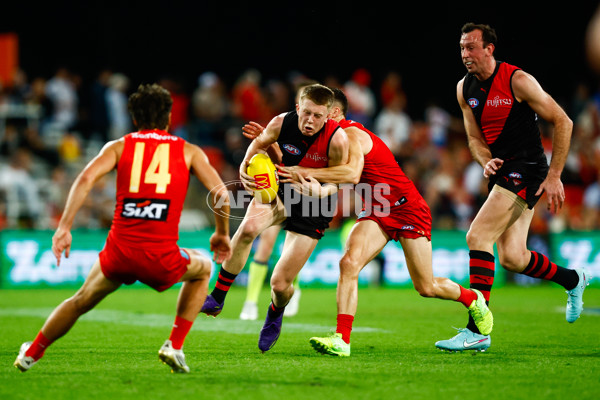 AFL 2025 Round 24 - Gold Coast v Essendon - A-61796031