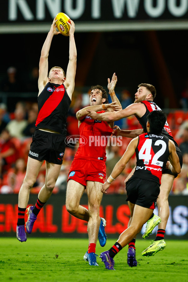 AFL 2025 Round 24 - Gold Coast v Essendon - A-61797596