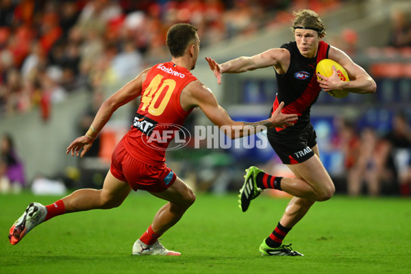 AFL 2025 Round 24 - Gold Coast v Essendon - A-61798291