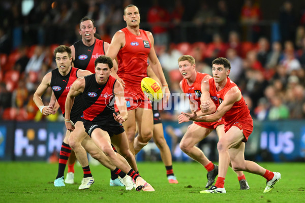 AFL 2025 Round 24 - Gold Coast v Essendon - A-61798296