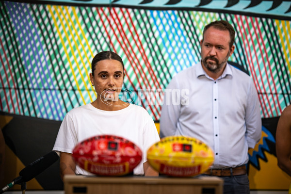 AFLW 2025 Media - Dreamtime in Darwin - A-61813681
