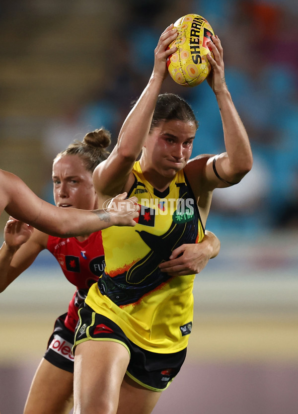 AFLW 2025 Round 03 - Richmond v Essendon - A-61921975