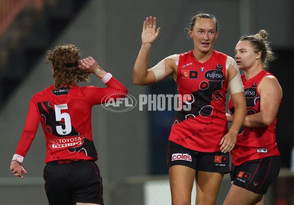 AFLW 2025 Round 03 - Richmond v Essendon - A-61921976