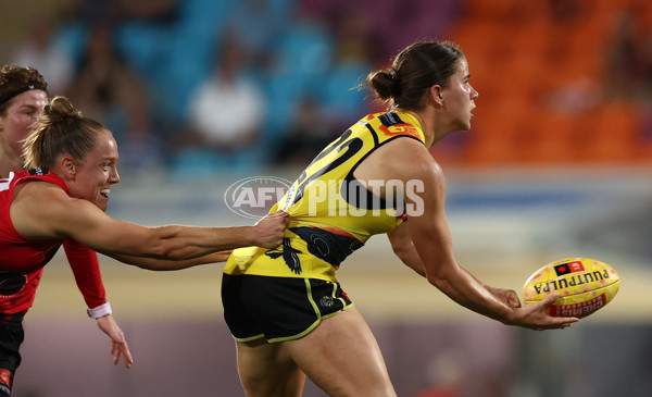 AFLW 2025 Round 03 - Richmond v Essendon - A-61921977