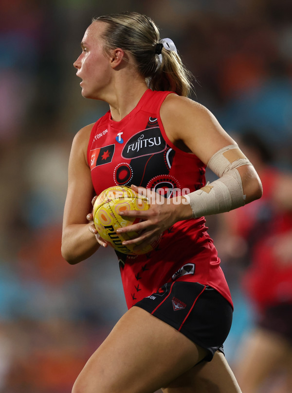 AFLW 2025 Round 03 - Richmond v Essendon - A-61939064