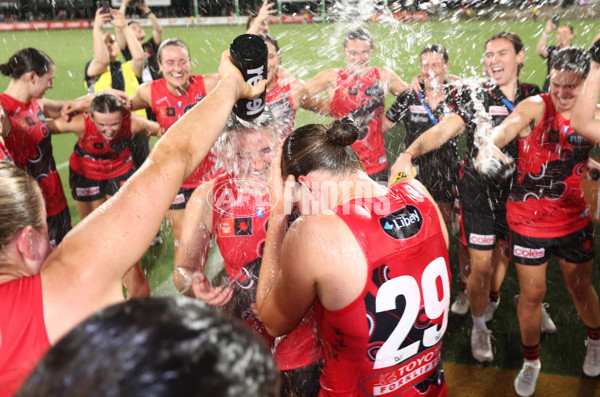 AFLW 2025 Round 03 - Richmond v Essendon - A-61939101