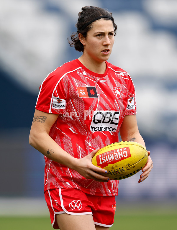 AFLW 2025 Round 03 - Geelong v Sydney - A-62093289