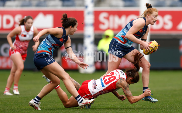 AFLW 2025 Round 03 - Geelong v Sydney - A-62096303